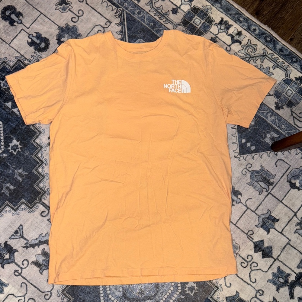 The North Face Men's Tee in Soft Orange